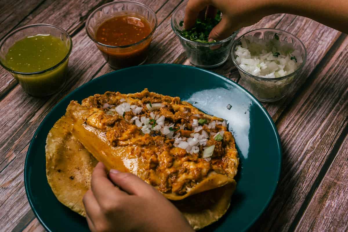 las gringas se llaman así porque los taqueros mexicanos le designaron así a esta blanca y tostada quesadilla