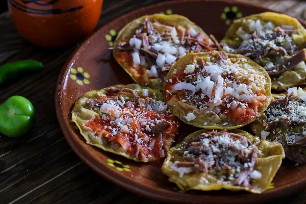 receta de chalupas poblanas