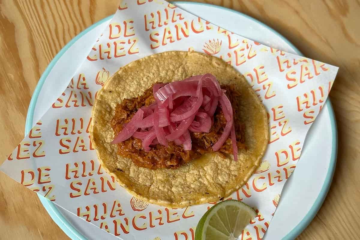 menú hija de Sánchez