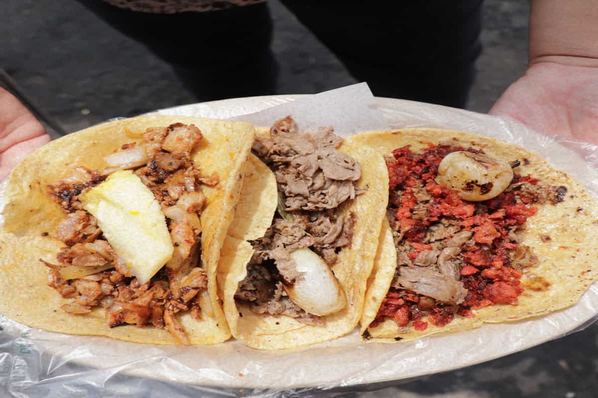 dónde comer tacos gigantes en cdmx