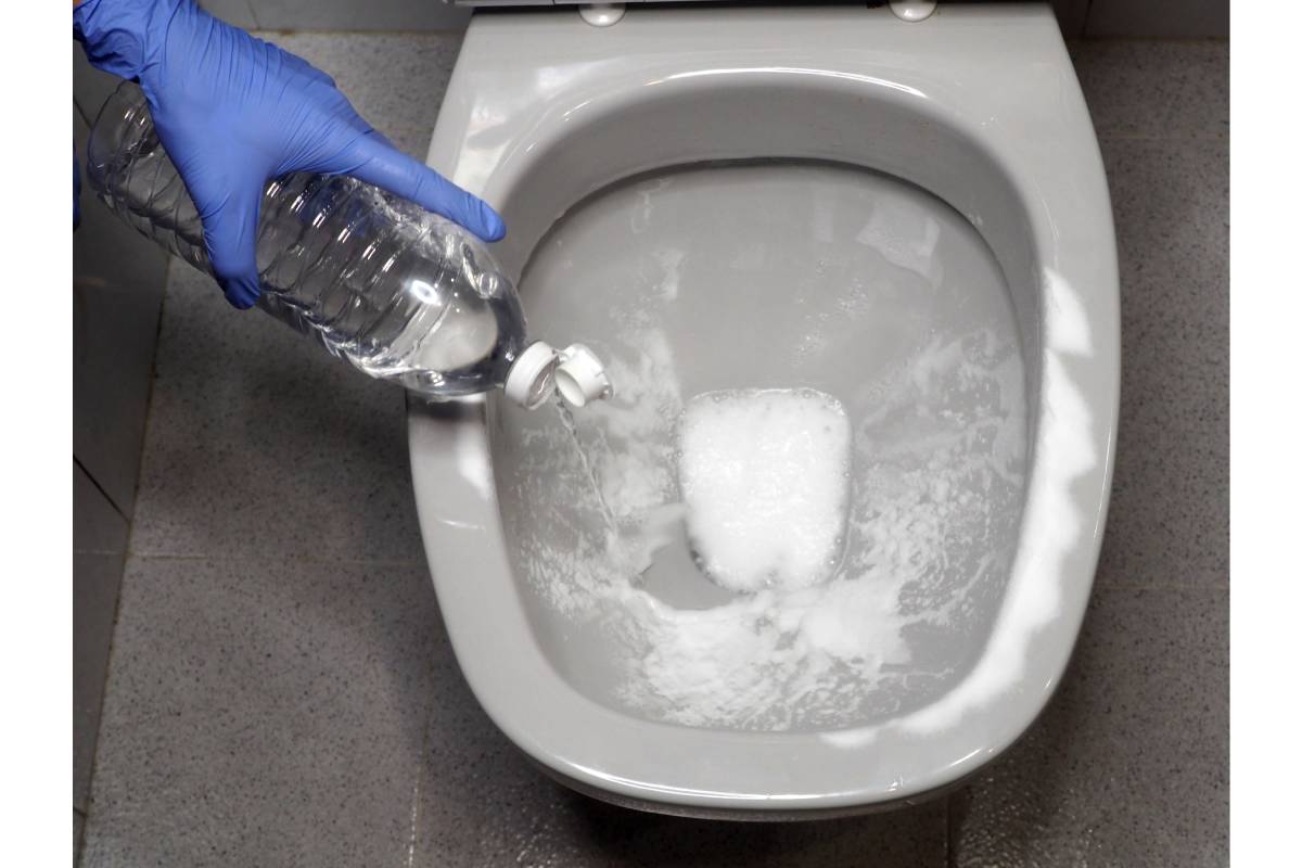 limpieza de baño con vinagre