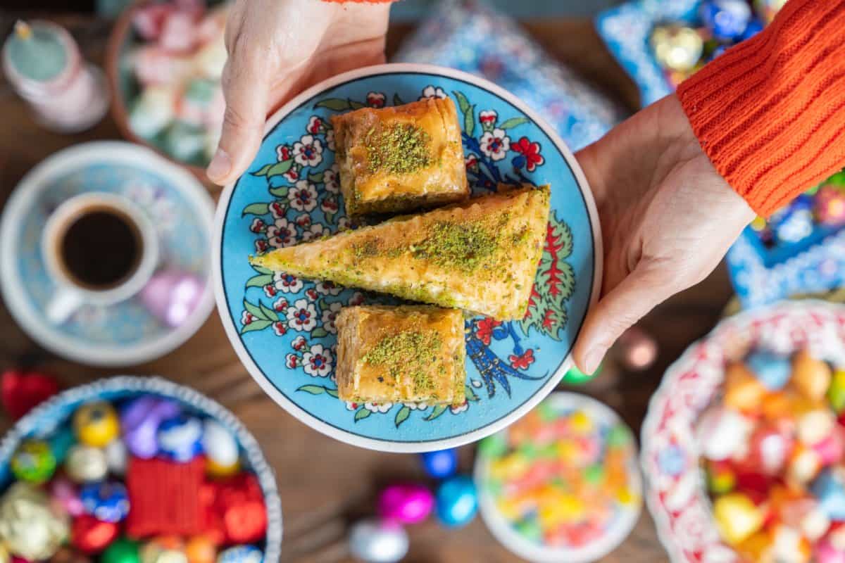 Baklava postre del Ramadán