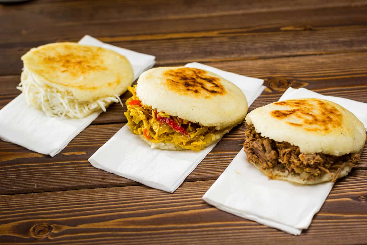 arepas venezolanas en CDMX