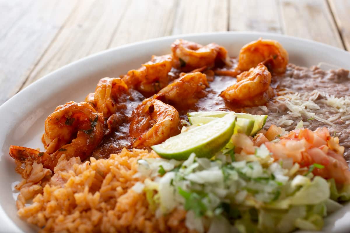 camarones a la diabla no muy picante