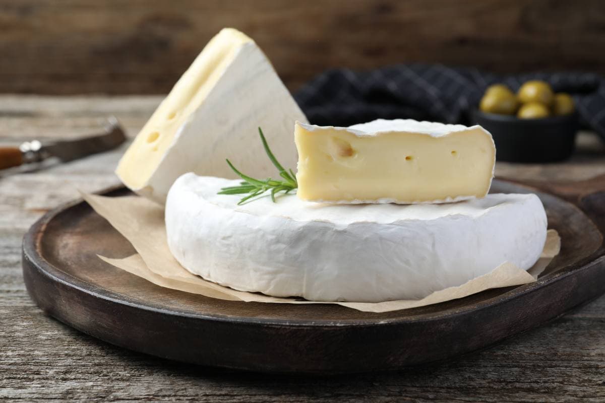 El brie francés pertenece a los quesos sin lactosa 