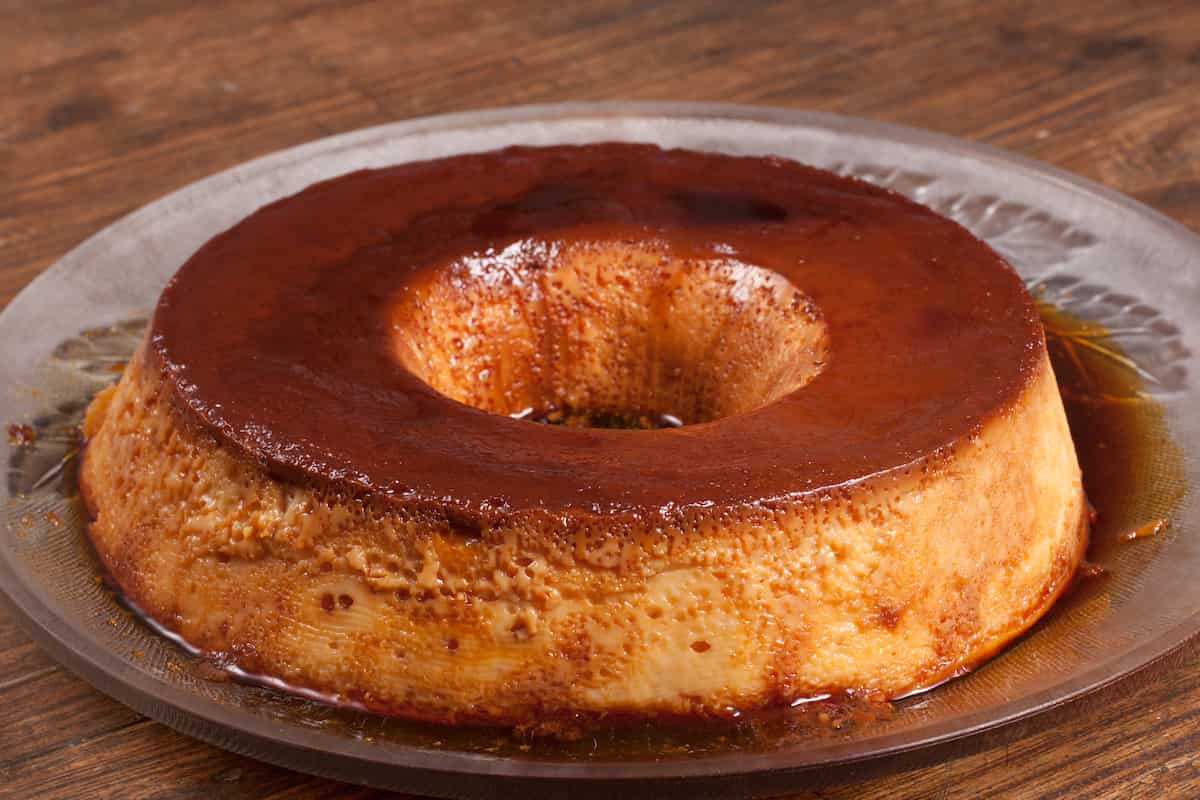cómo hacer flan casero tradicional en casa sin horno