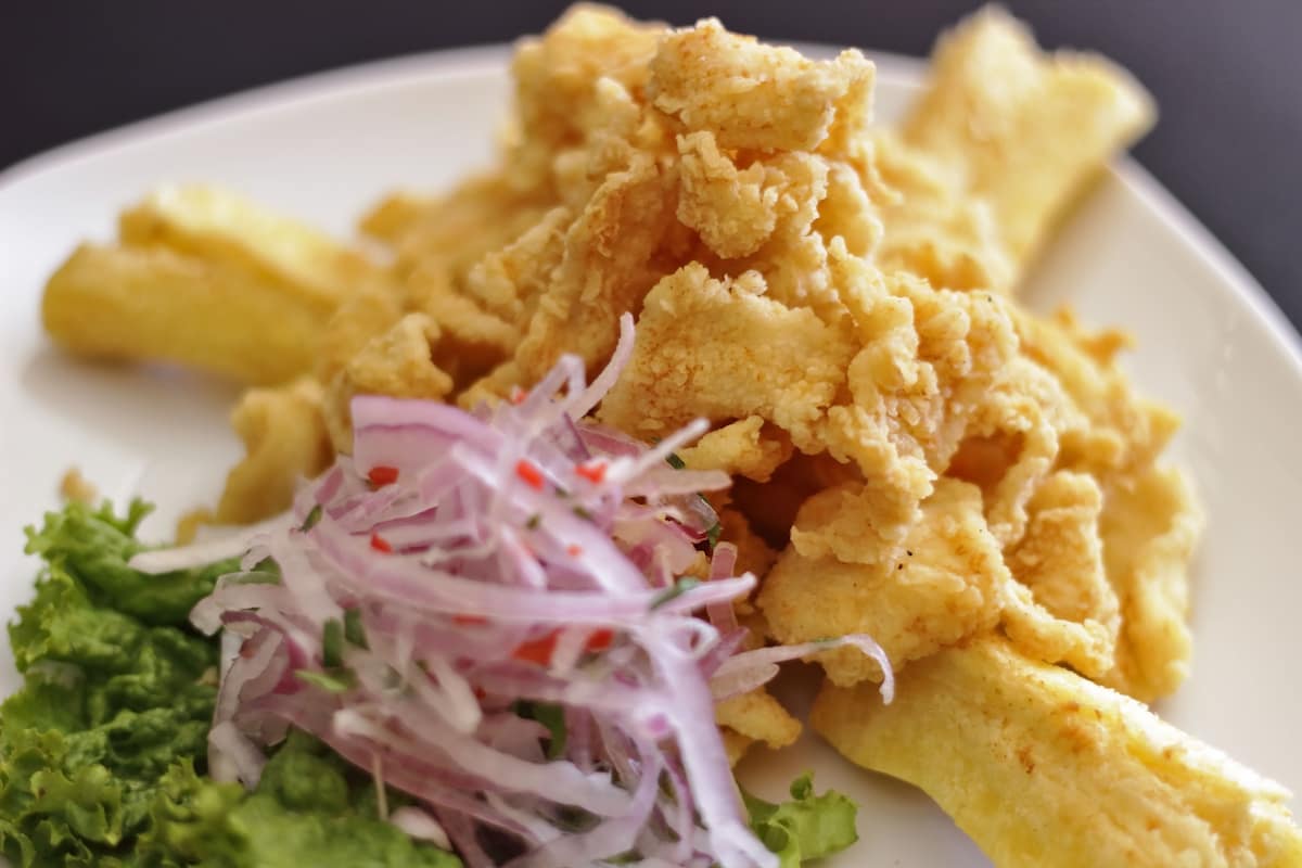 receta chicharrón de pota
