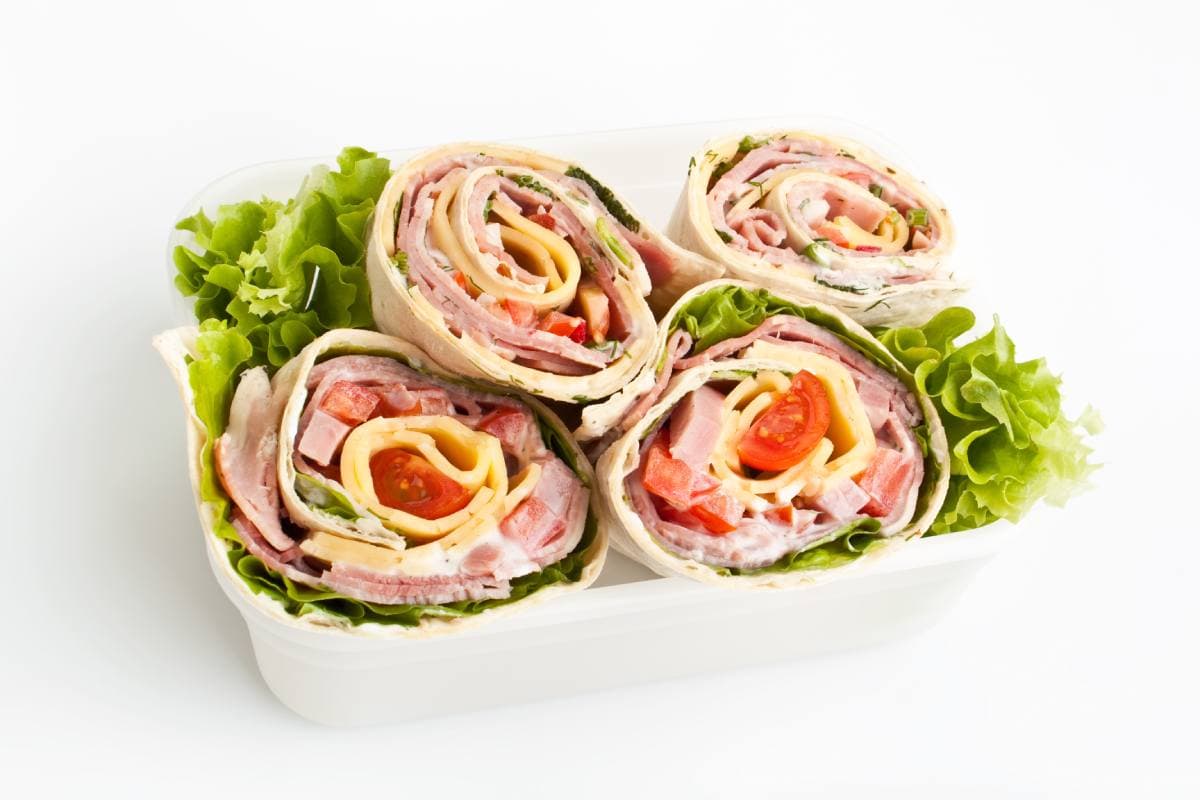 wrap de jamón