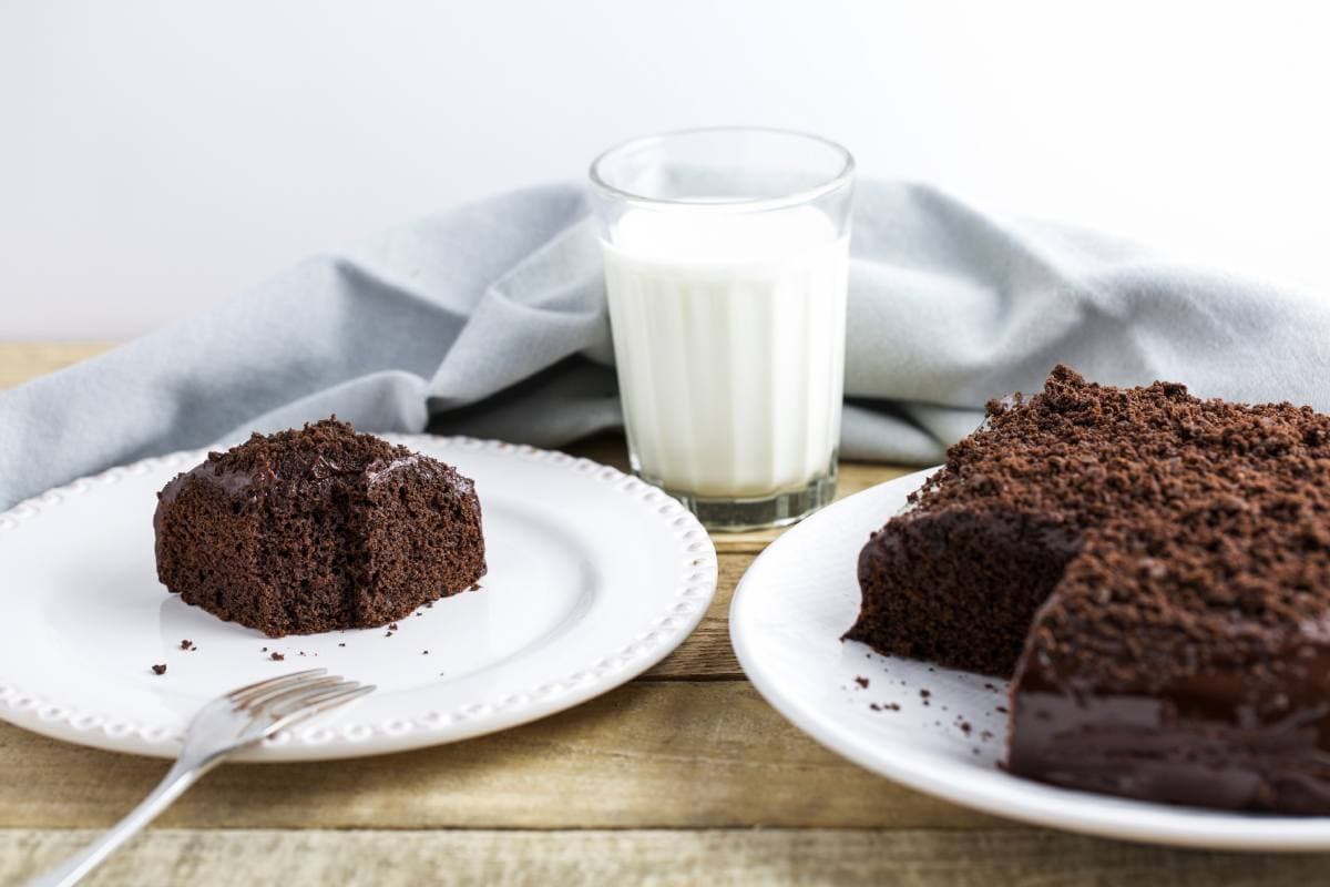 pastel de chocolate