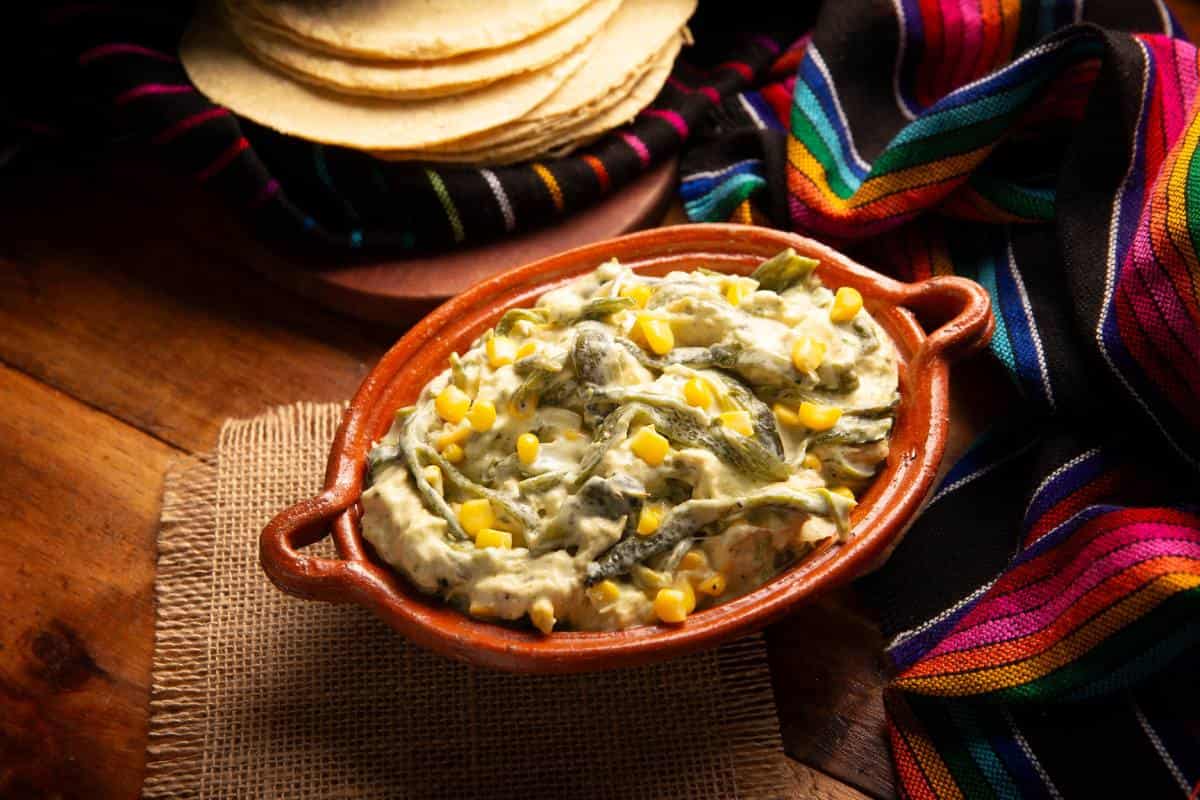 fajitas de pollo a la poblana