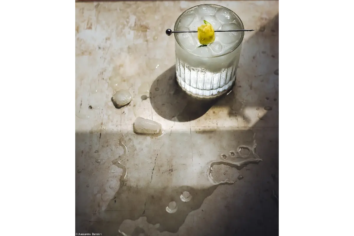 Trago de ginebra