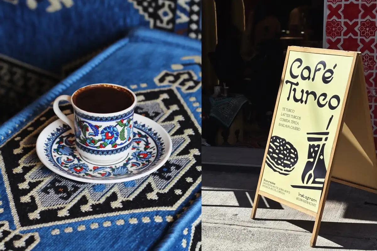 Café turco en CDMX