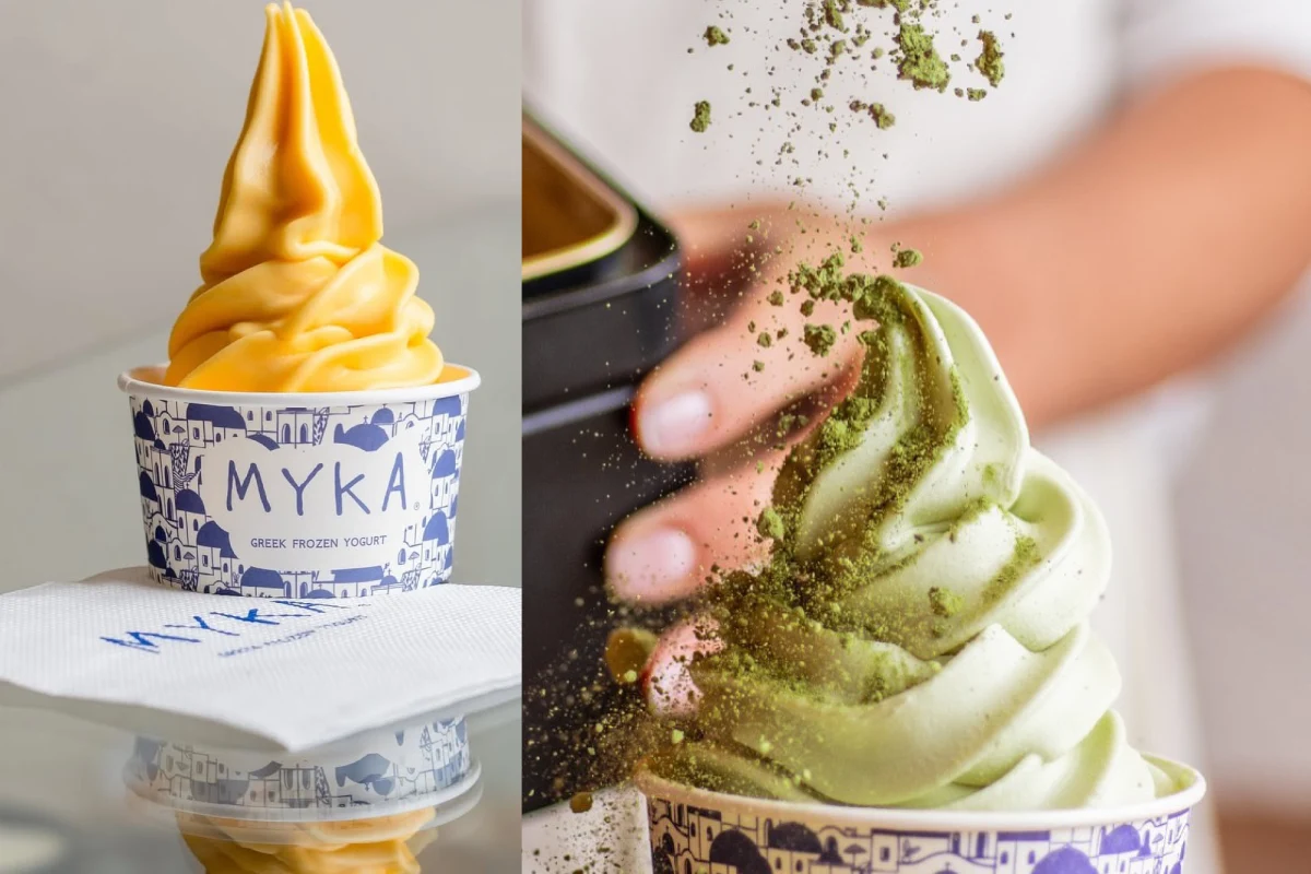 Helados con yogur griego virales