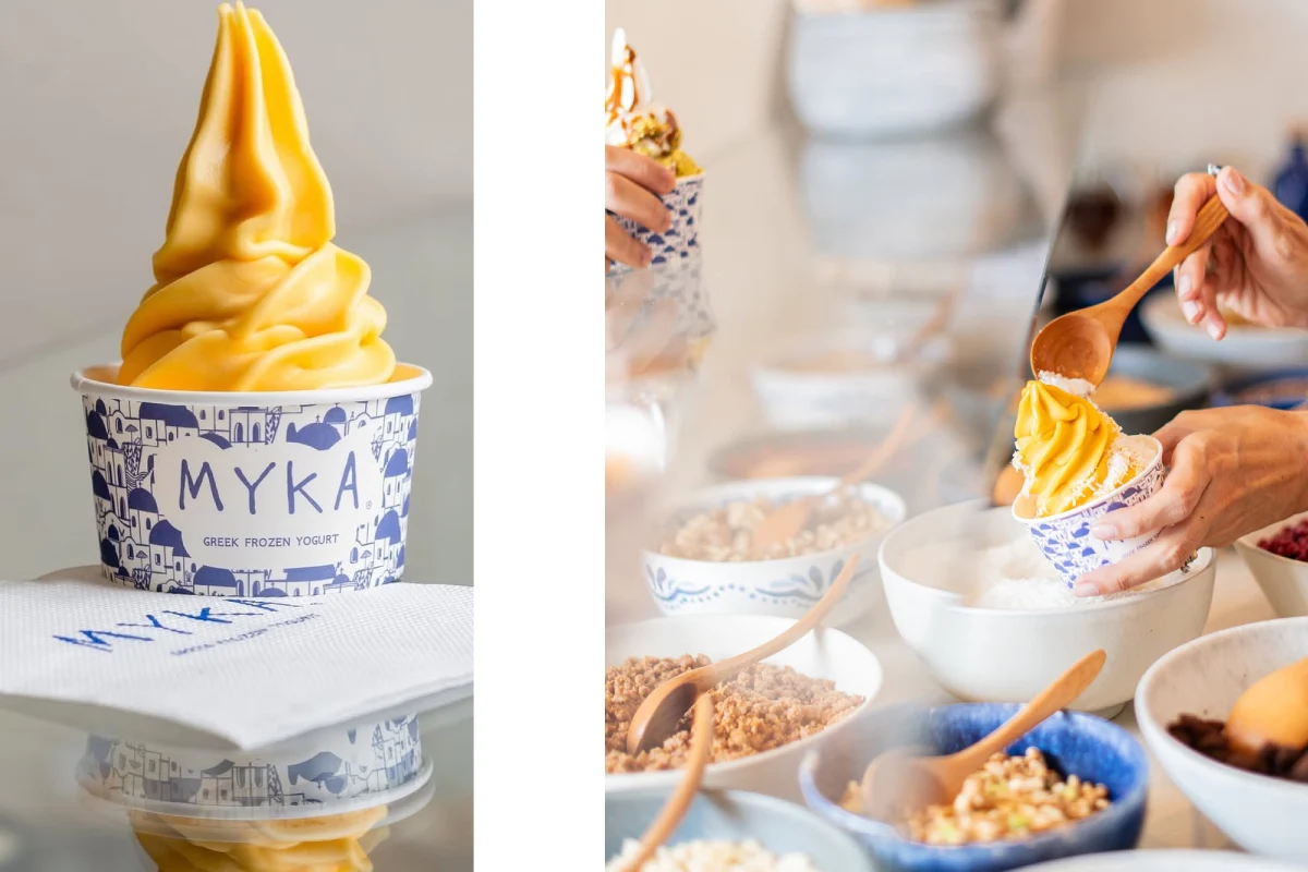 Myka, los helados de yogur griego 