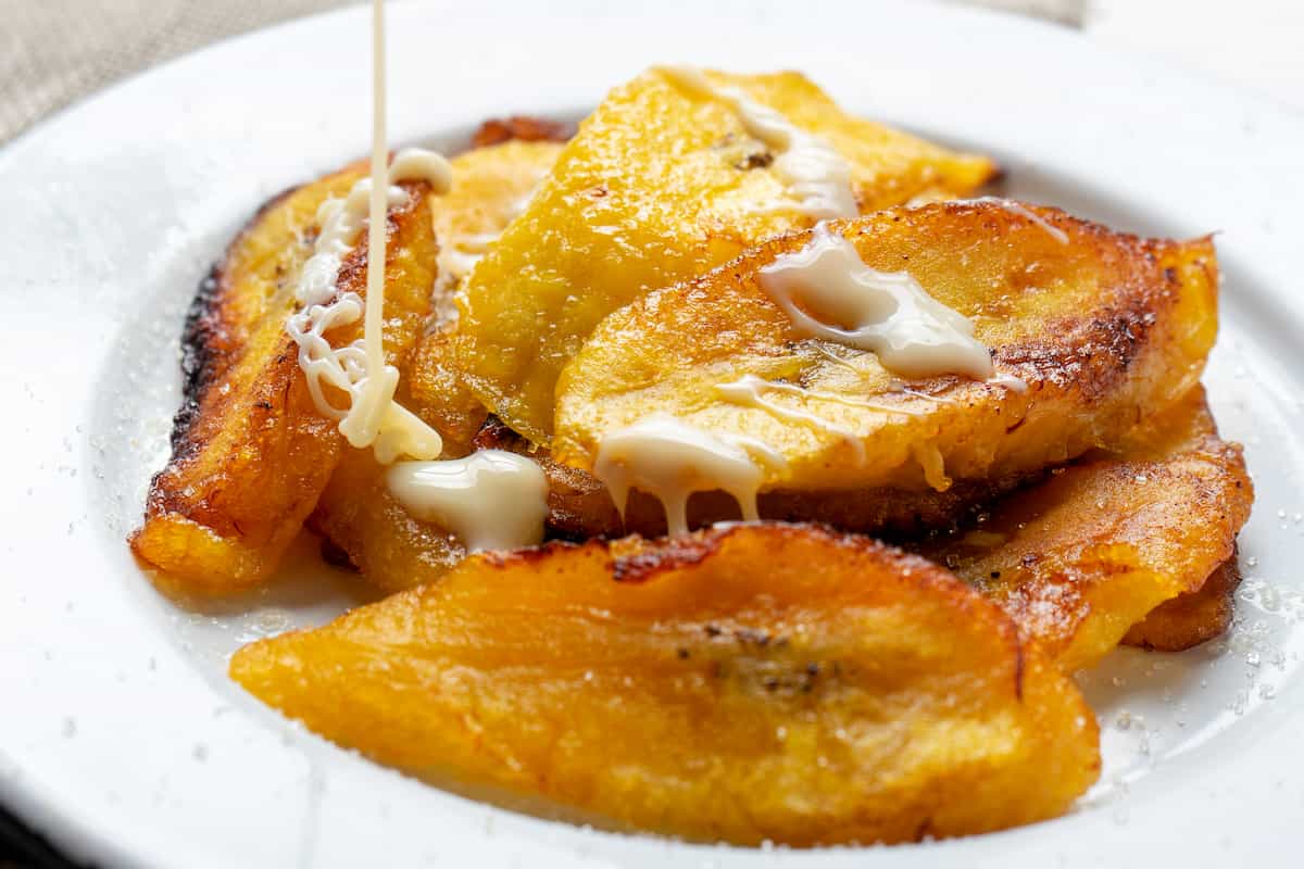 cómo preparar plátano macho 