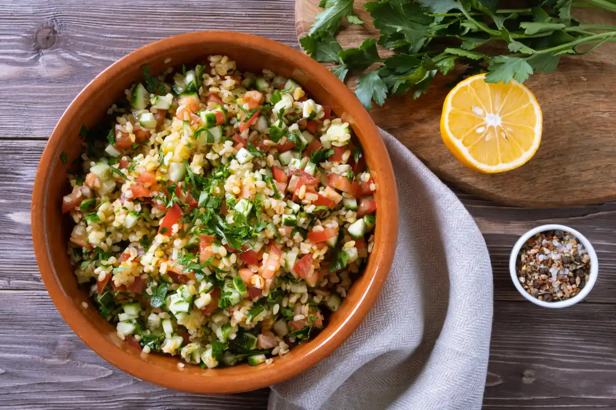 Tabulé con cuscús, receta para el calor