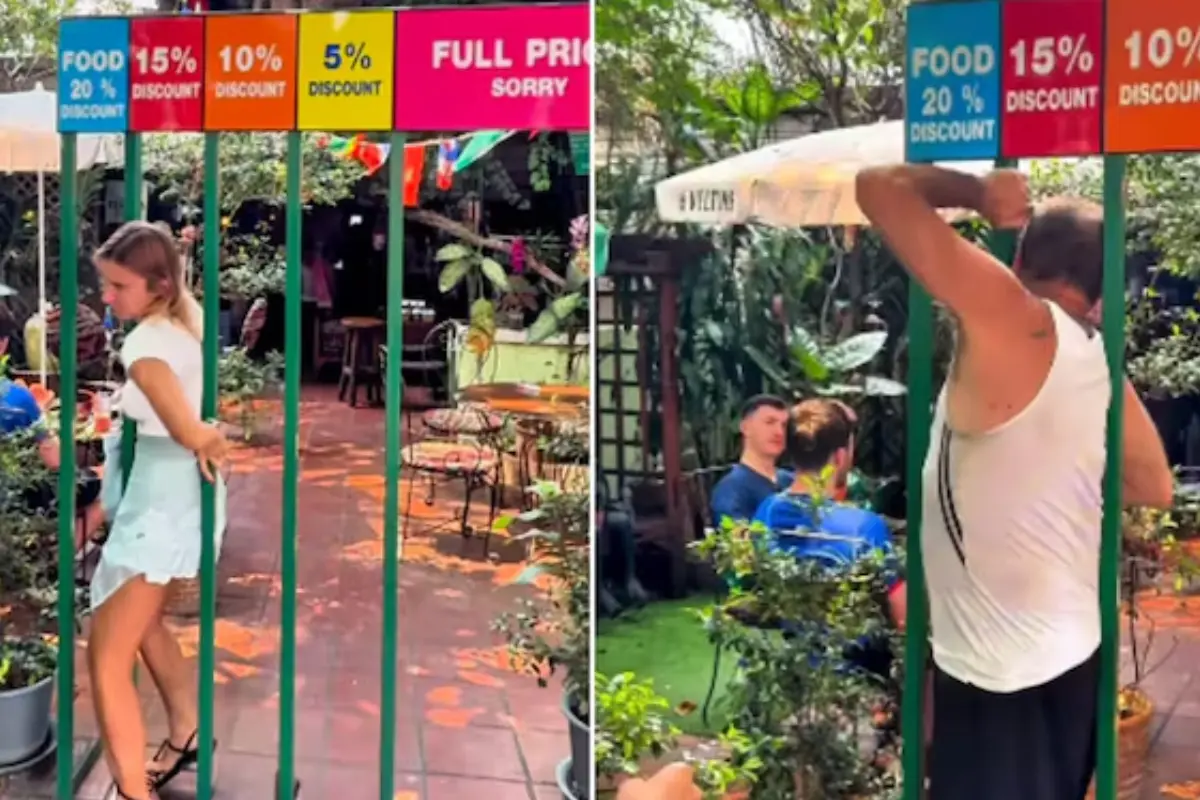 Restaurante tailandés ofrece descuento si eres delgado