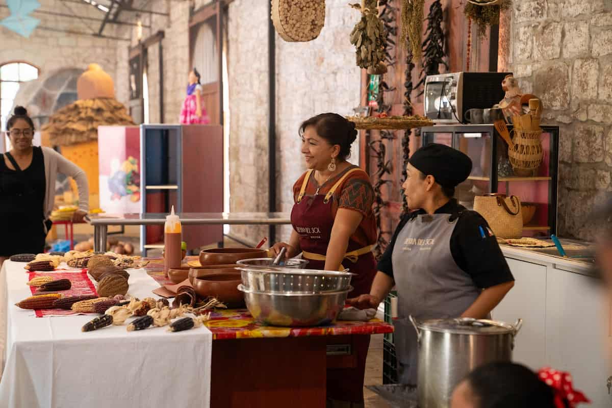 cocinera mixteca Olga Cabrera