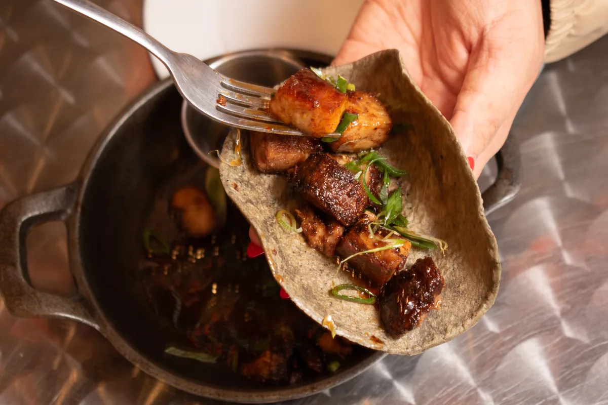 Tacos ahumados de Tizne Tacorama