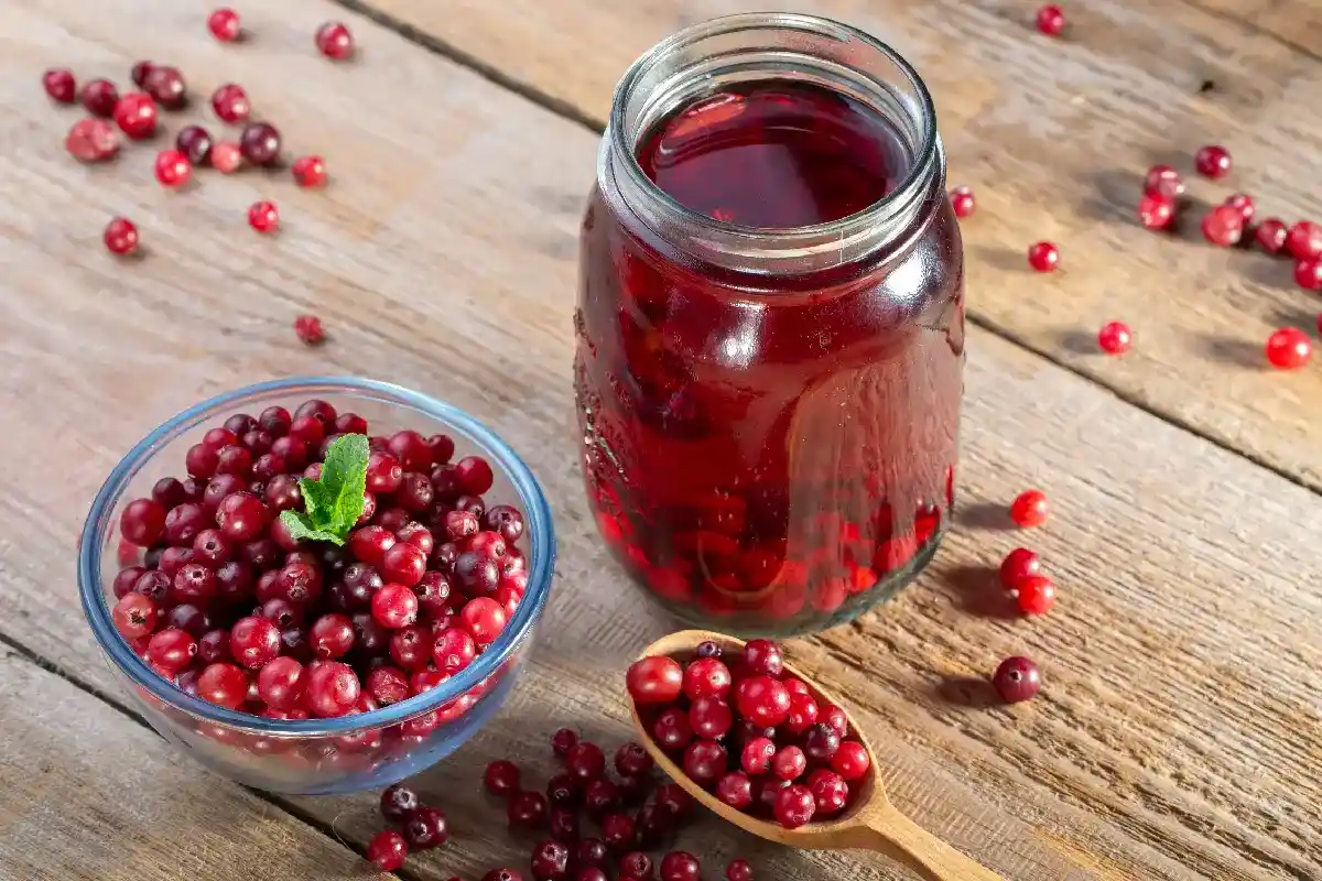 jugo de arándanos