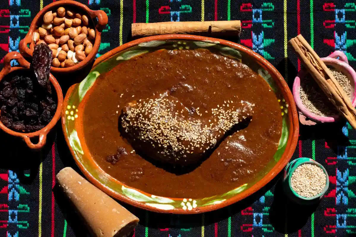 Ingredientes del mole poblano