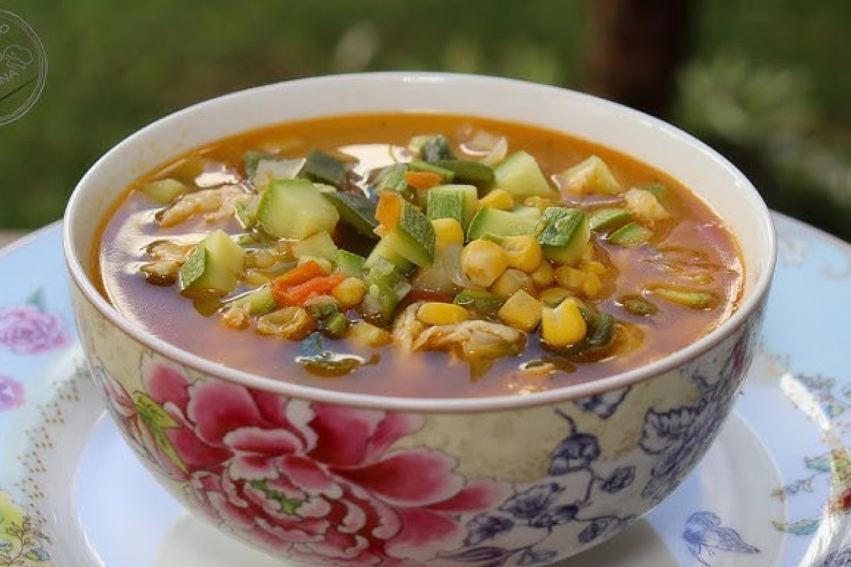 receta de sopa poblana
