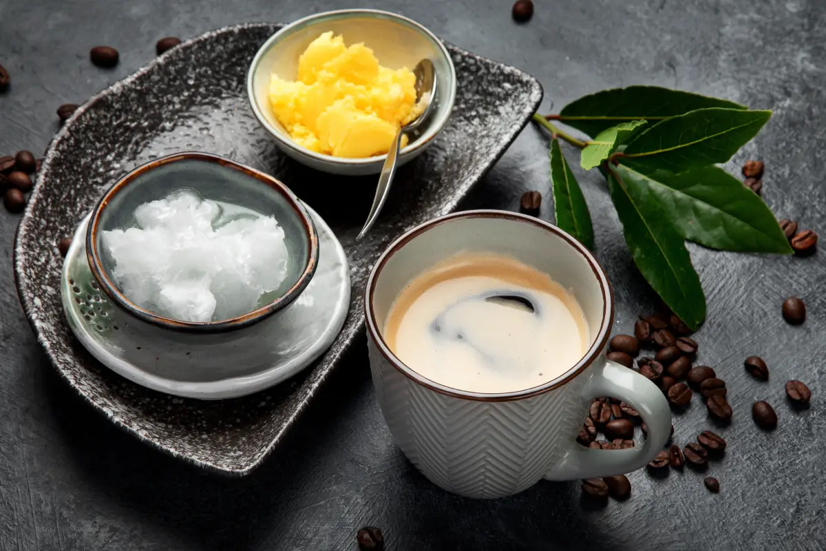 Aceite de coco y el café