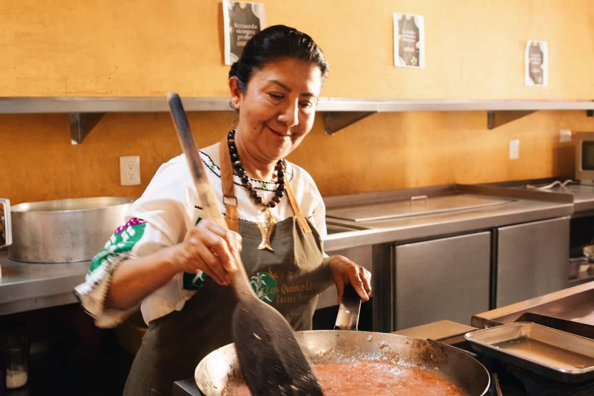 Celia Florián cocinera tradicional