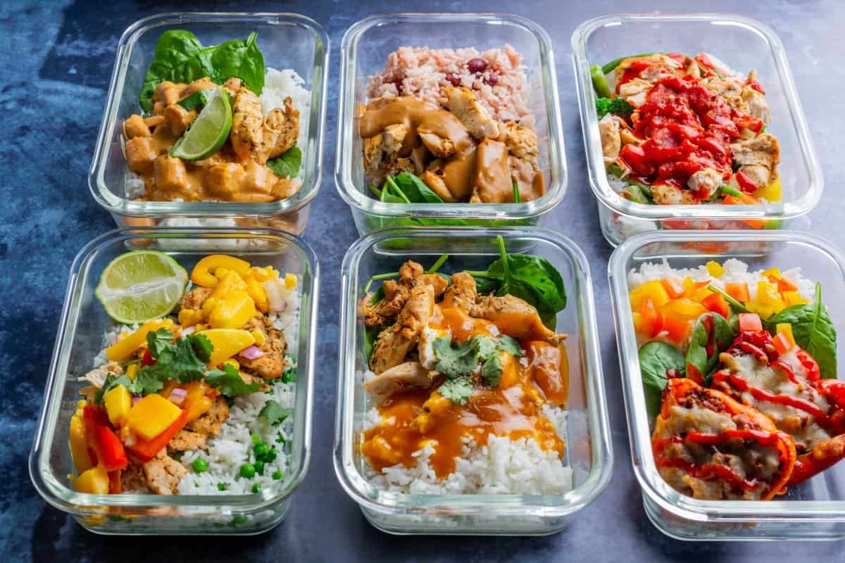 Meal prep, una tendencia viral para preparar y almacenar alimentos.