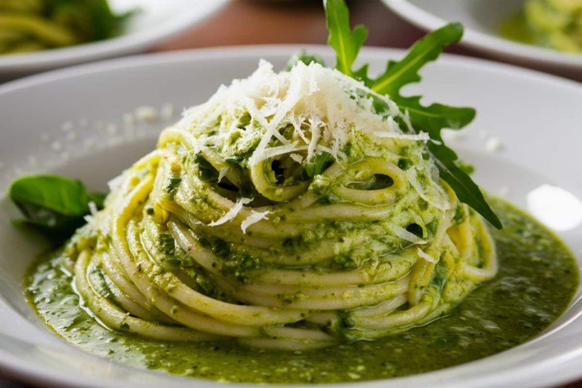 pasta al pesto receta
