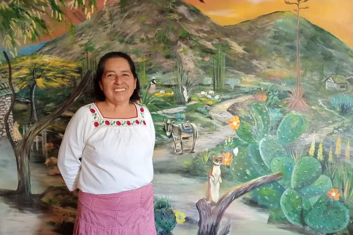 Porfiria Rodríguez Cadena, cocinera tradicional y guardiana de la cocina de humo.