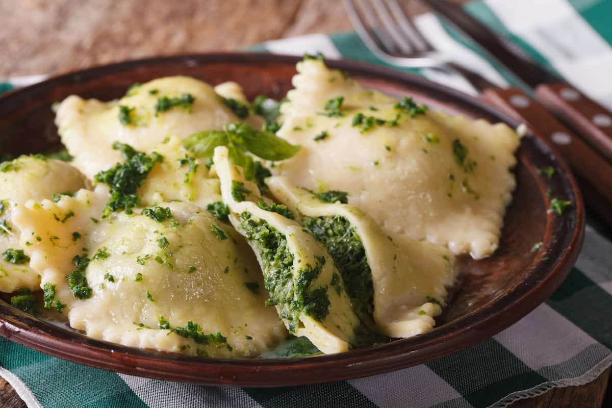 receta ravioles 