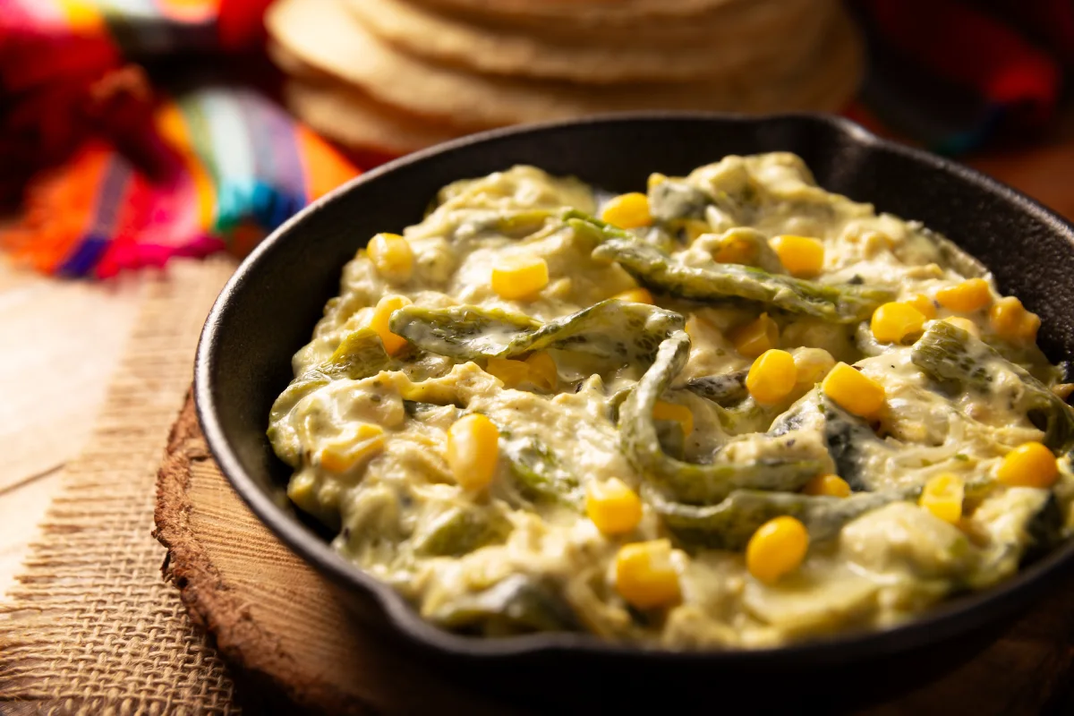 Rajas con crema