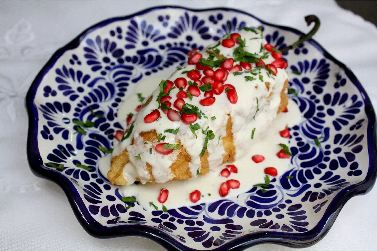 Receta de chiles en nogada