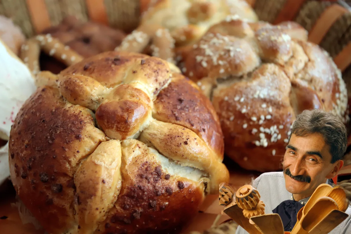 Receta de pan de muerto de Yuri de Gortari