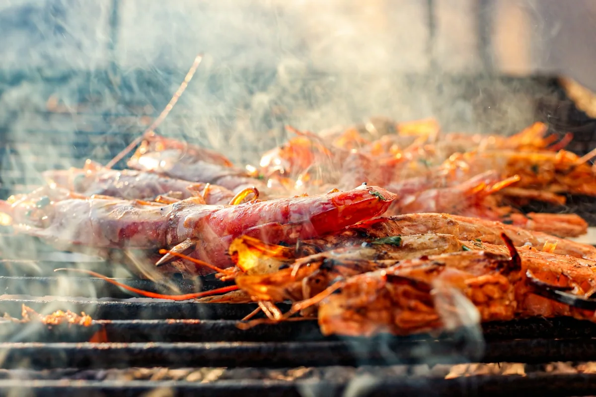 Camarones zarandeados