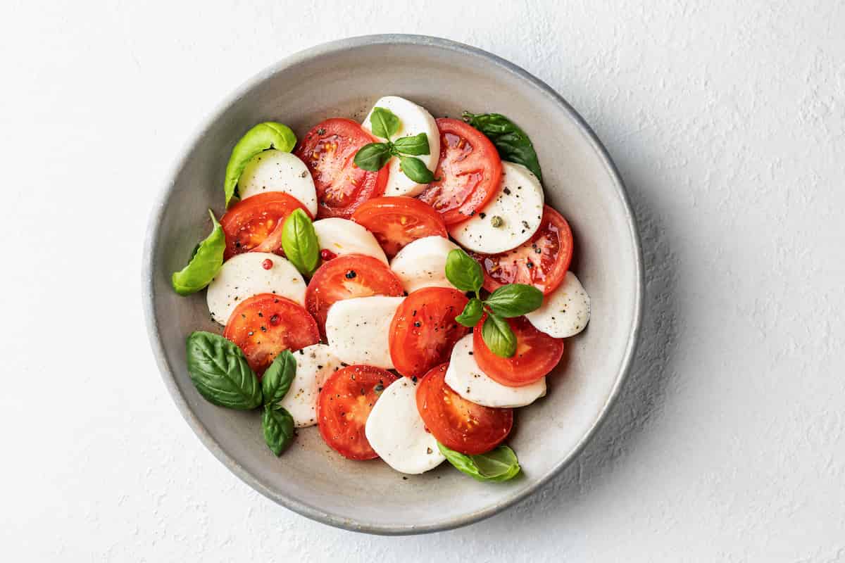 ensalada caprese receta