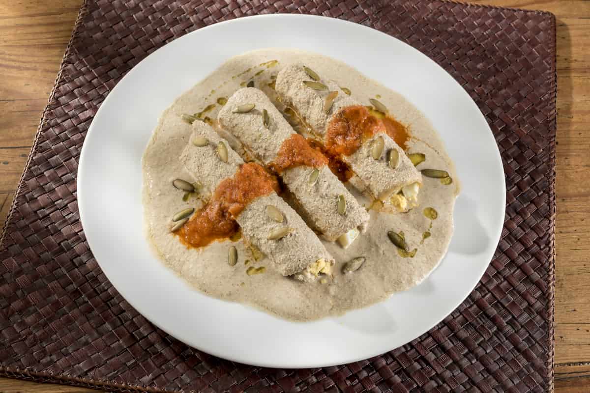 receta original papadzules
