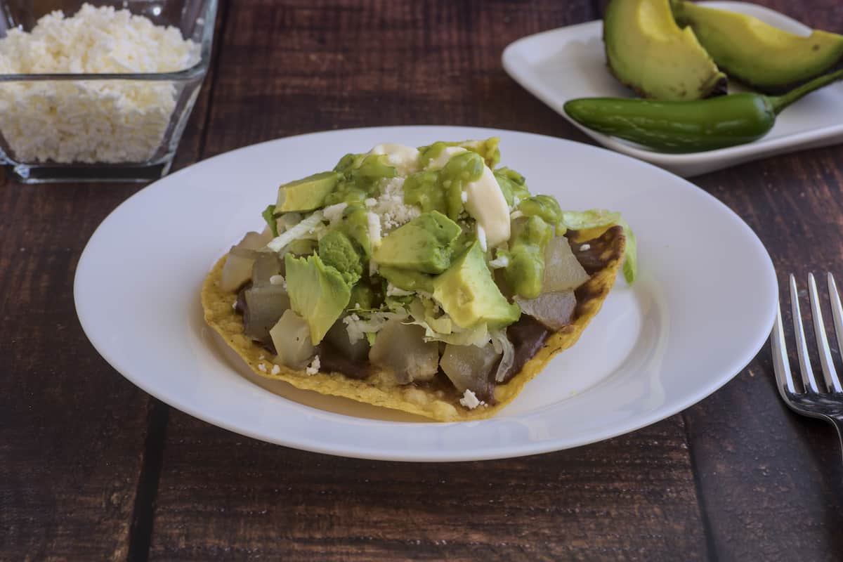 receta tostadas de pata de res en vinagre 
