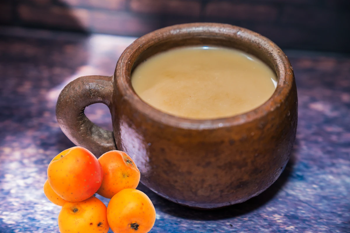 Atole de tejocote