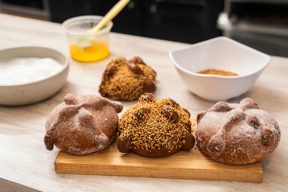 Pan de muerto de Rulce en CDMX