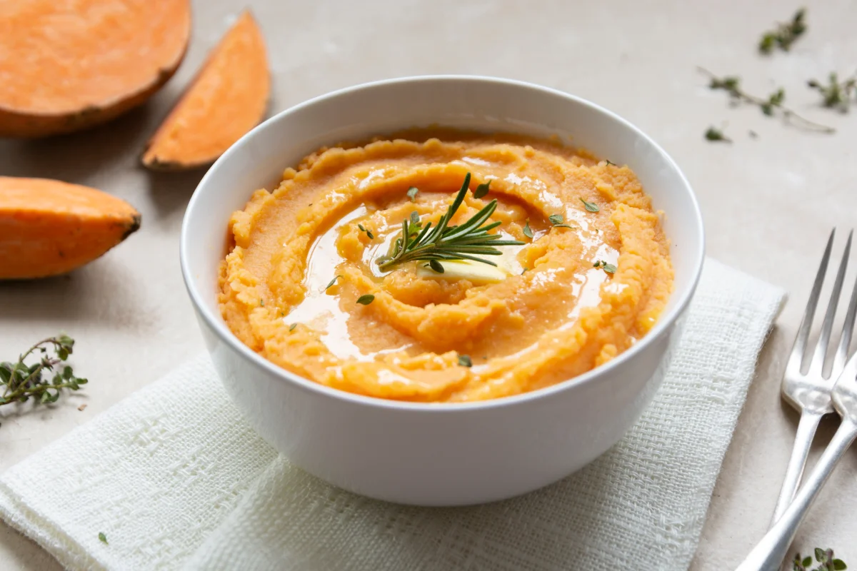 Puré de camote 