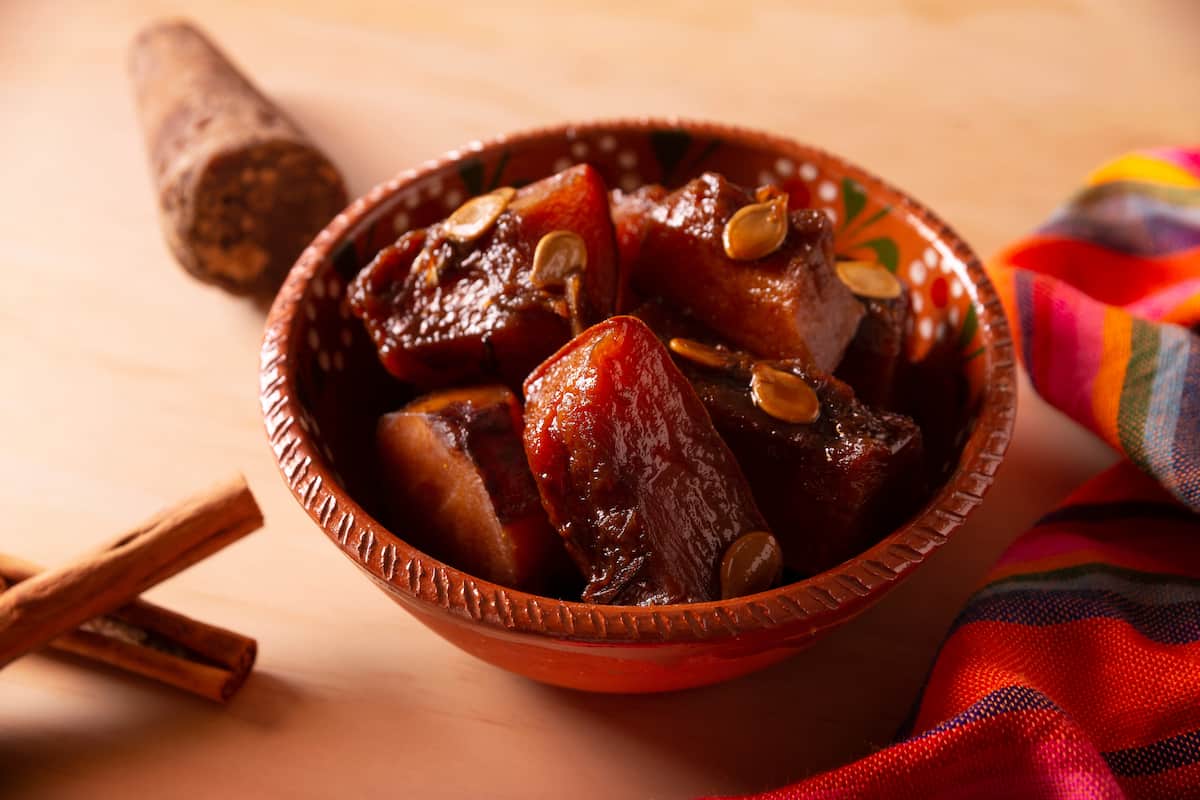 receta calabaza en tacha