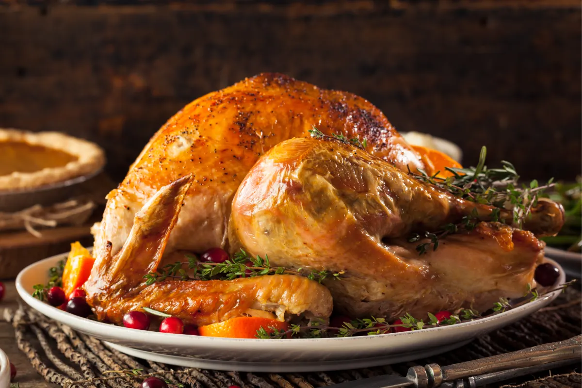 Pavo en Día de Acción de Gracias
