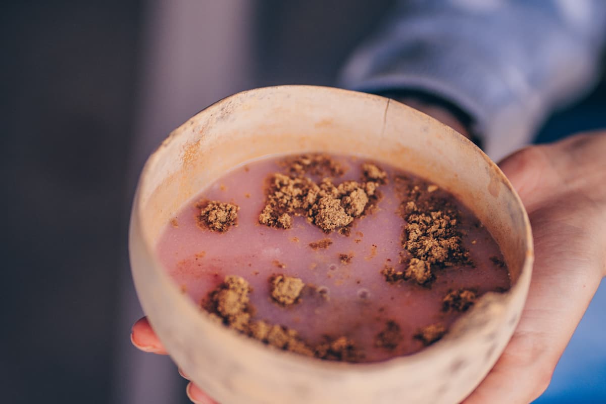 atole bugambilia receta