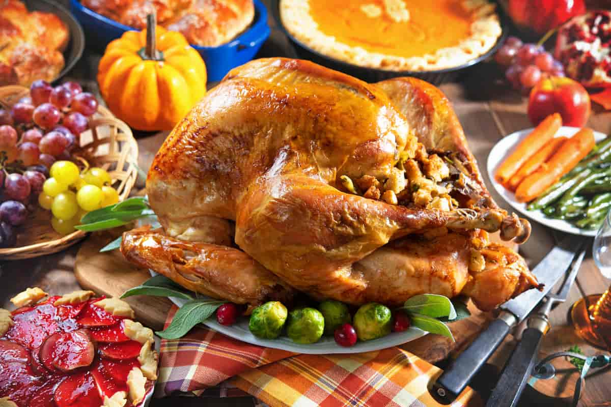 receta pavo relleno tradicional