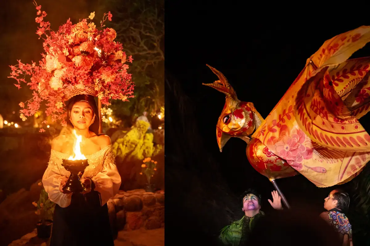 slide de espectáculo de arte