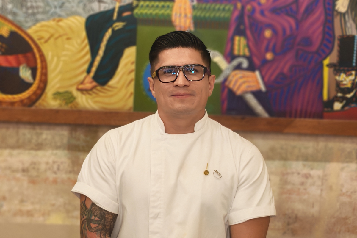 Retrato del chef Eduardo Luna 