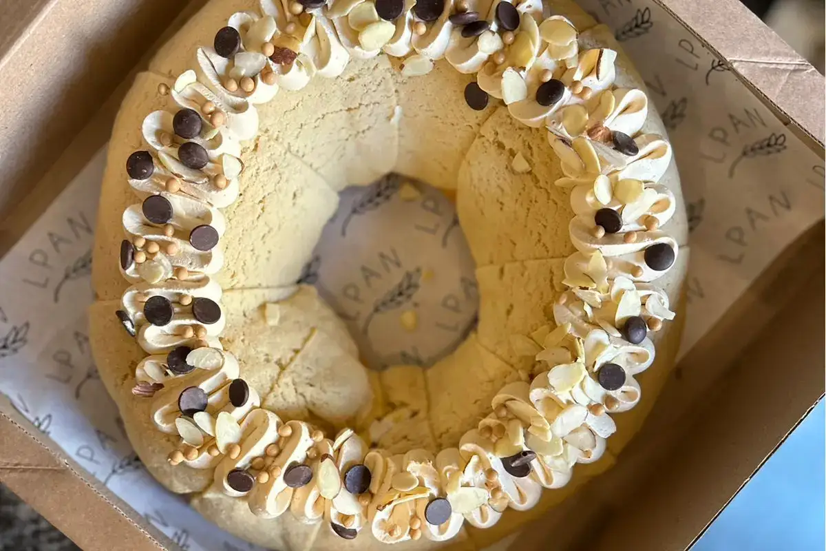 rosca de reyes rellena de Lpan