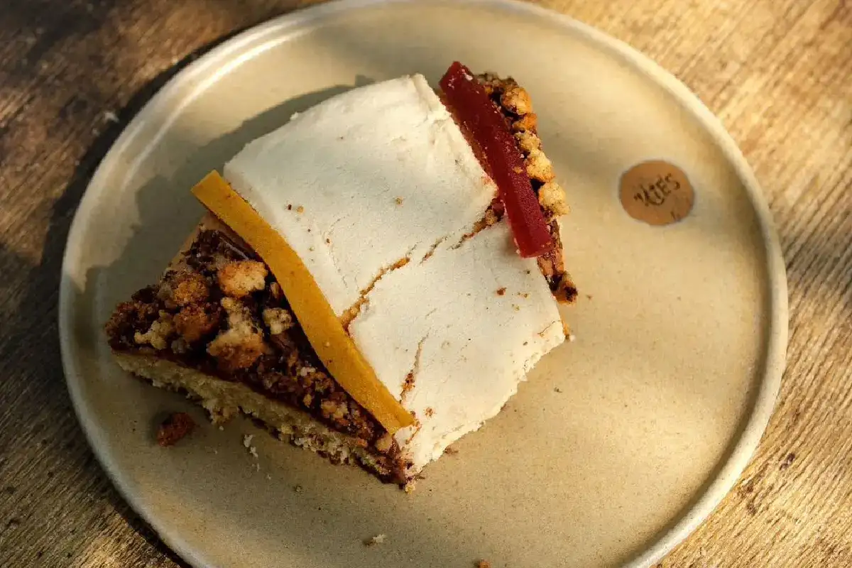 rebanada de rosca de reyes de Kies